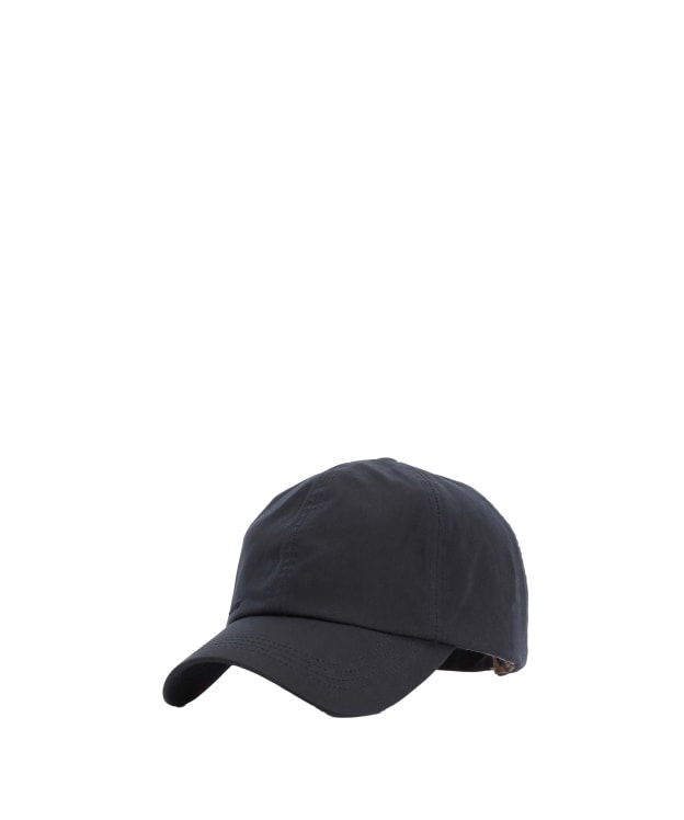 Men's Barbour Waxed Sports Cap - Navy