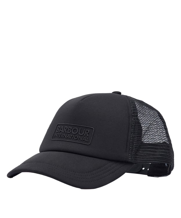 Men's Barbour International Heli Trucker Cap - Black