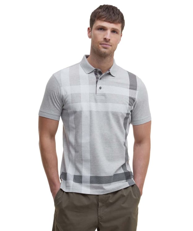 Men’s Barbour Blaine Polo Shirt - Grey Marl