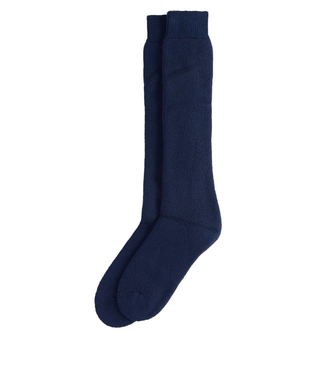 Men's Barbour Wellington Socks - Navy