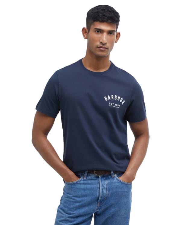 Men's Barbour Preppy Tee - New Navy