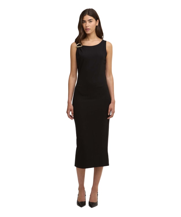 Women's Barbour International Gigi Midi Dress - Black