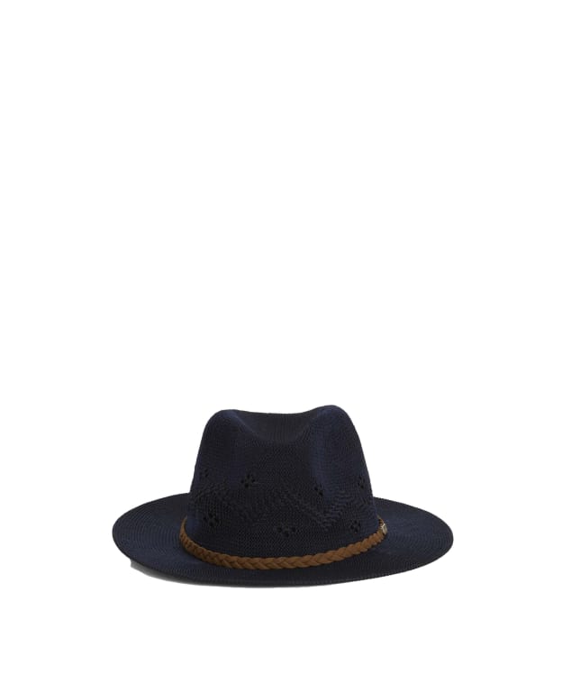 Women's Barbour Flowerdale Trilby Hat - New Navy