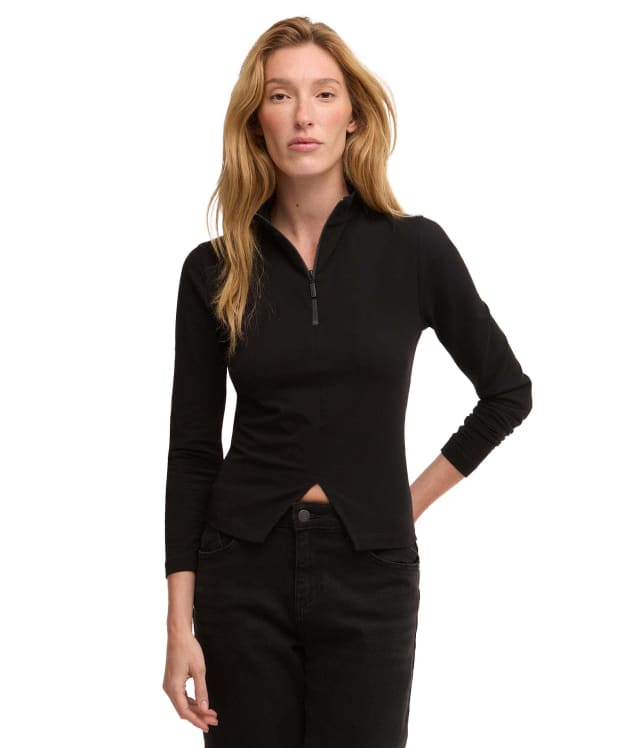Women's Barbour International Dallas Top - Black