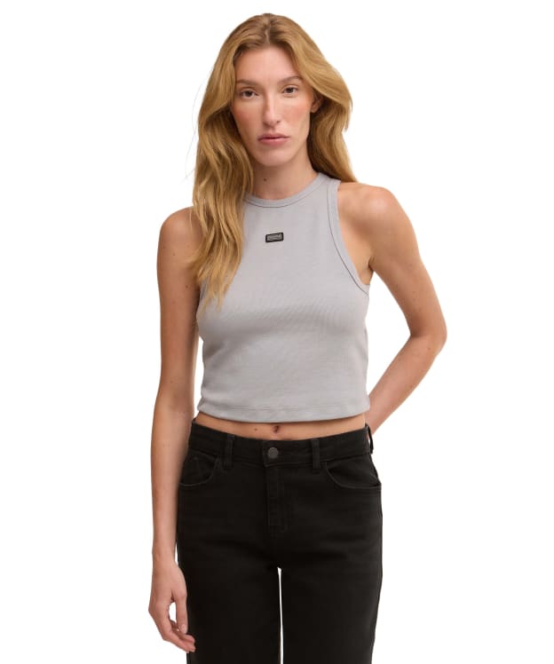 Women's Barbour International Chicago Top - Ultimate Grey