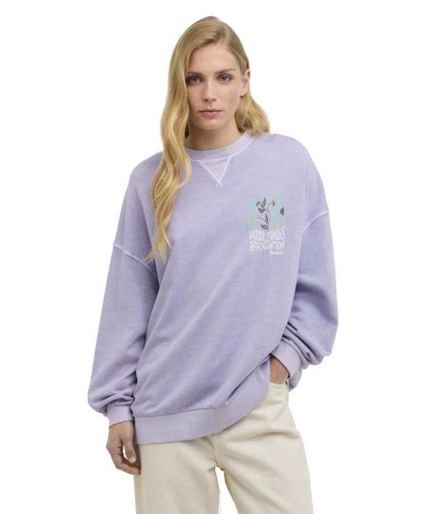 Women's Barbour Selena Sweatshirt - Heather Mist