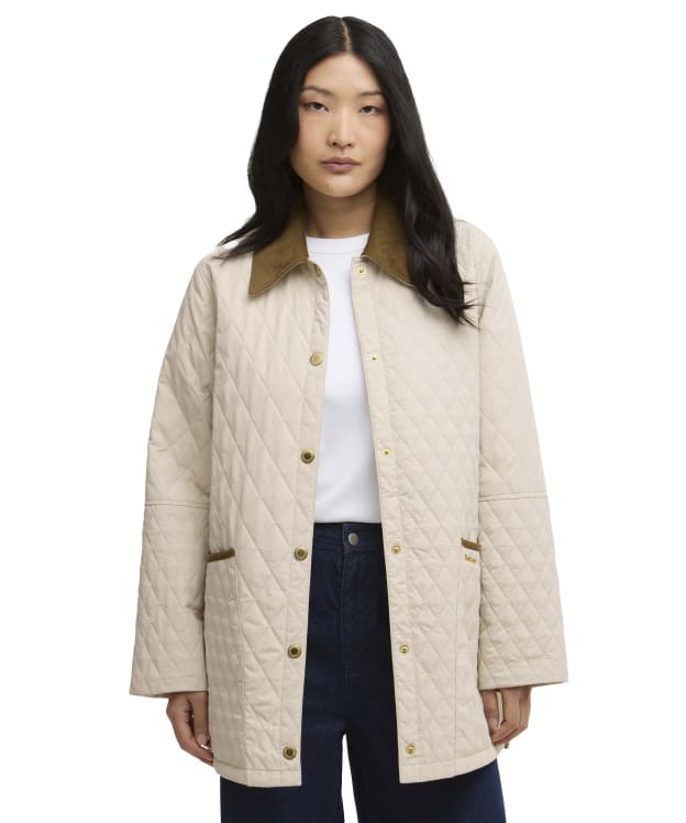 Women's Barbour Goldmire Quilted Jacket - Jasmine / Dress