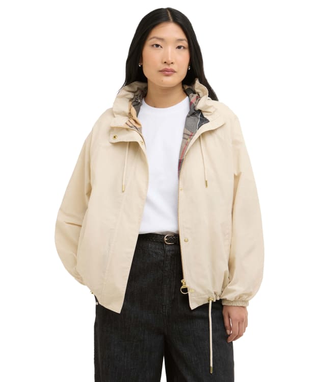 Women's Barbour Hawkridge Showerproof Jacket - Jasmine / Dress