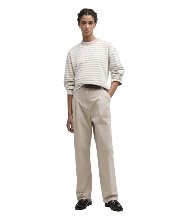 Women's Barbour Verona Trousers - Mist