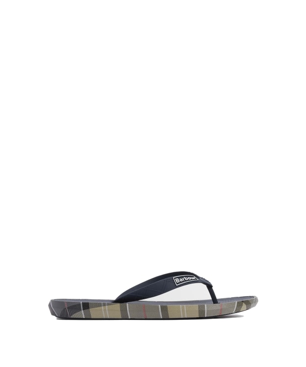 Men's Barbour Oakdale Sandal - Navy / Dress Tartan