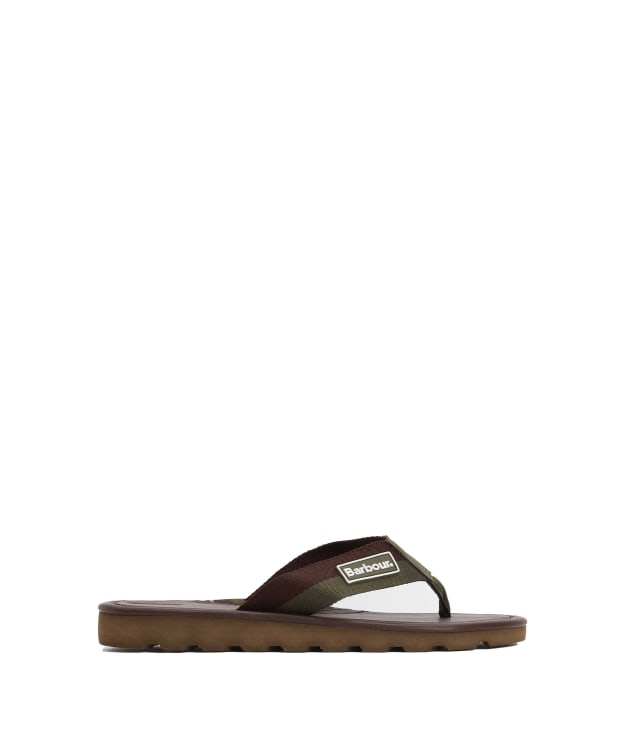 Men's Barbour Harker Sandal - Chocolate / Olive