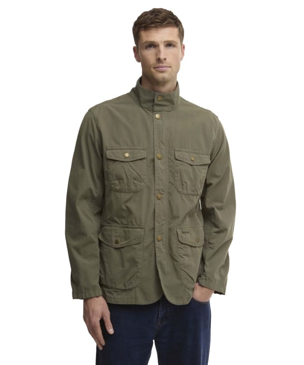 Men's Barbour Ogston Casual Jacket - Dusty Olive