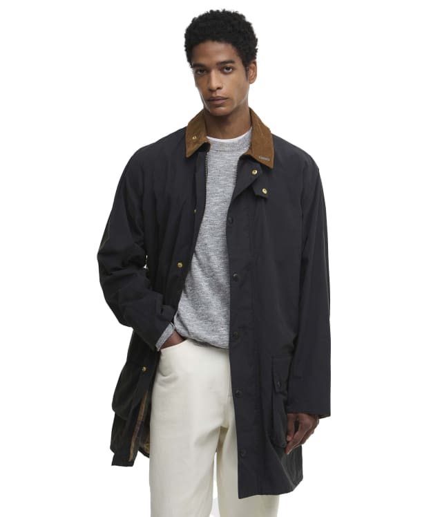 Men's Barbour Icons Border Casual Jacket - Dark Navy