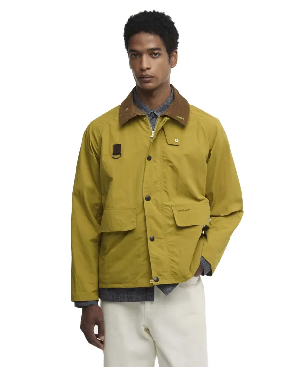 Men's Barbour Icons Spey Jacket - Amber Green