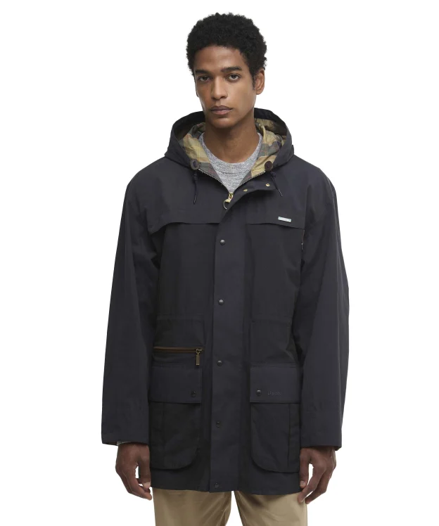 Men's Barbour Icons Durham Casual Jacket - Navy