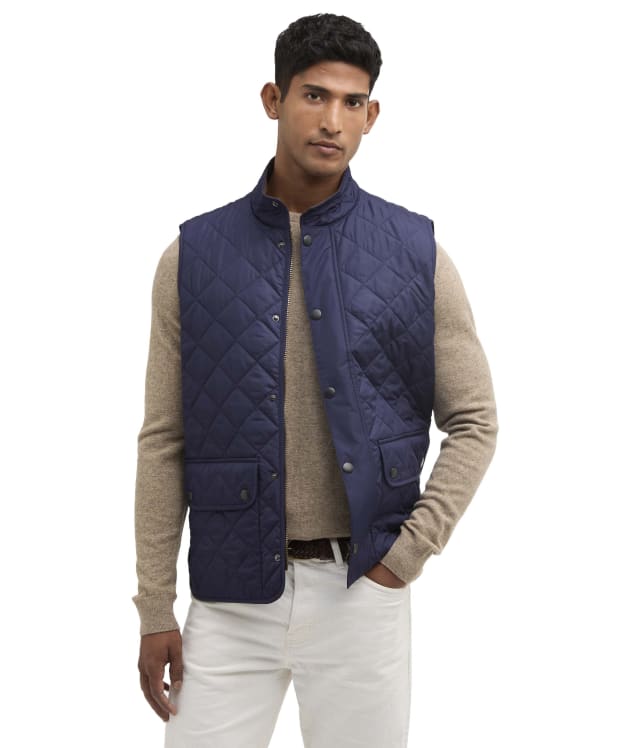 Men's Barbour New Lowerdale Quilted Gilet - Ink