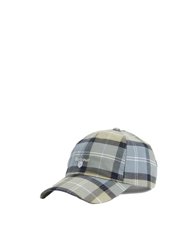 Men's Barbour Tartan Sports Cap - Highland Loch Tartan