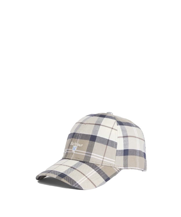 Men's Barbour Tartan Sports Cap - Oban Mist Tartan