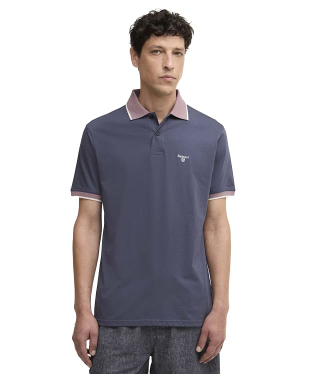 Men's Barbour Cornsay Polo Shirt - Washed Navy