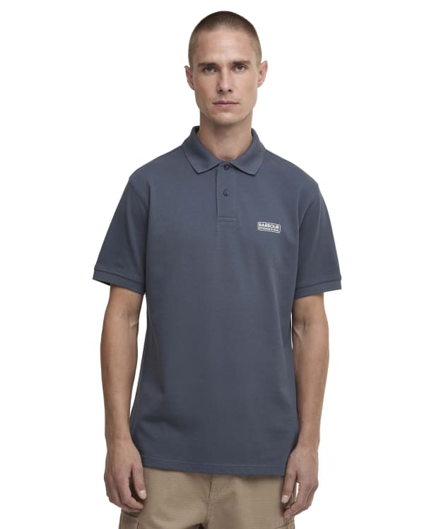 Men's Barbour International Essential Polo - Storm Grey