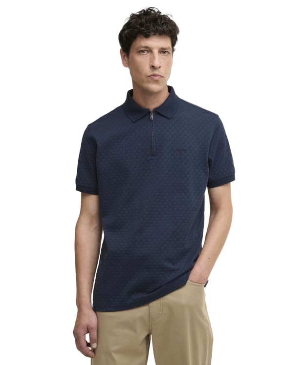 Men's Barbour Hockham Tailored Fit Polo Shirt - Navy