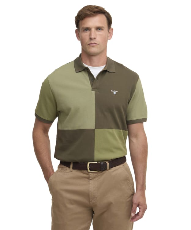 Men's Barbour Trentby Regular Fit Polo Shirt - Olive