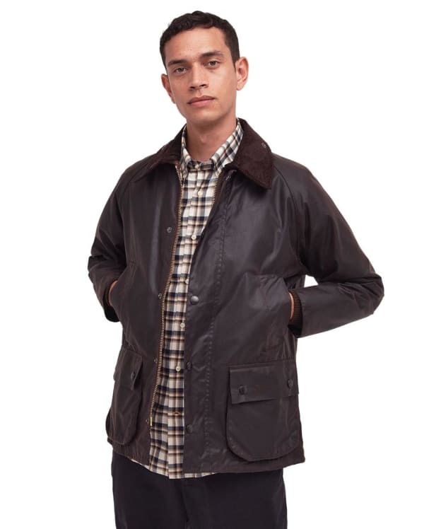 Men's Barbour Bedale Waxed Jacket - Rustic