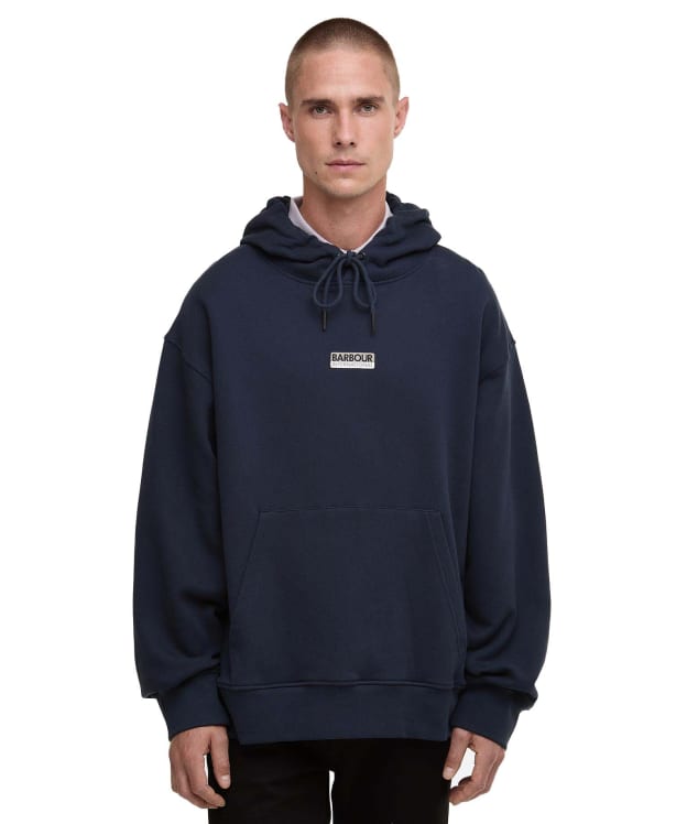 Men's Barbour International Oversized Wendell Hoodie - Navy