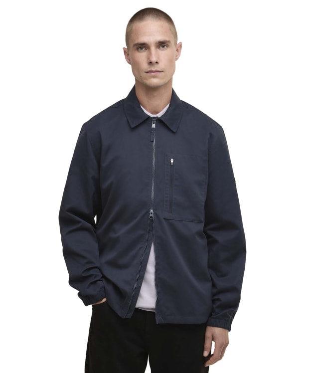 Men's Barbour International Coil Overshirt - Navy