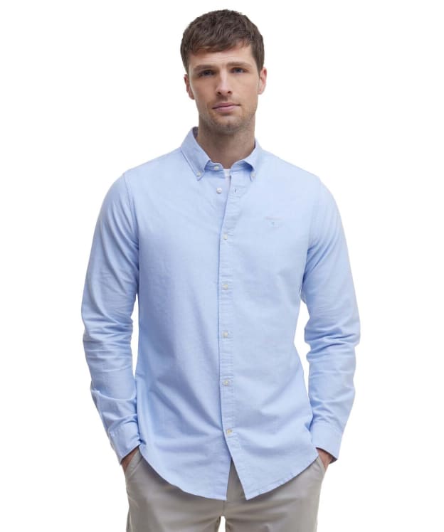 Men's Barbour Oxtown Tailored Shirt - Sky