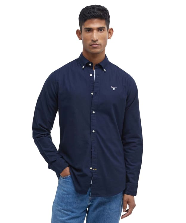Men's Barbour Oxtown Tailored Shirt - Navy