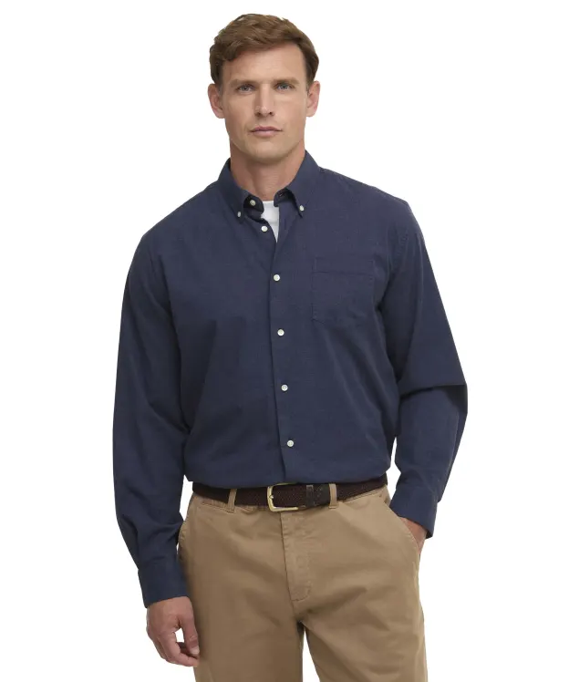 Men's Barbour Aukside Regular Shirt - Navy