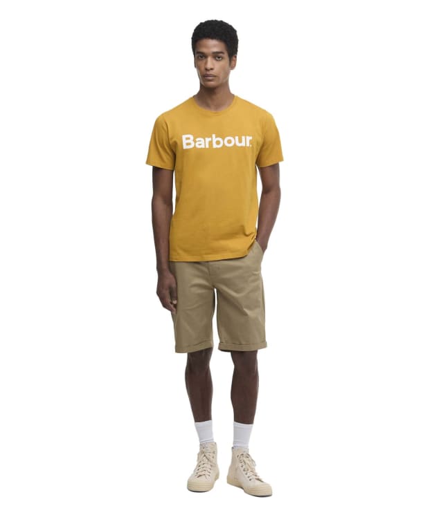 Men's Barbour Smart Chino Shorts - Grey Olive