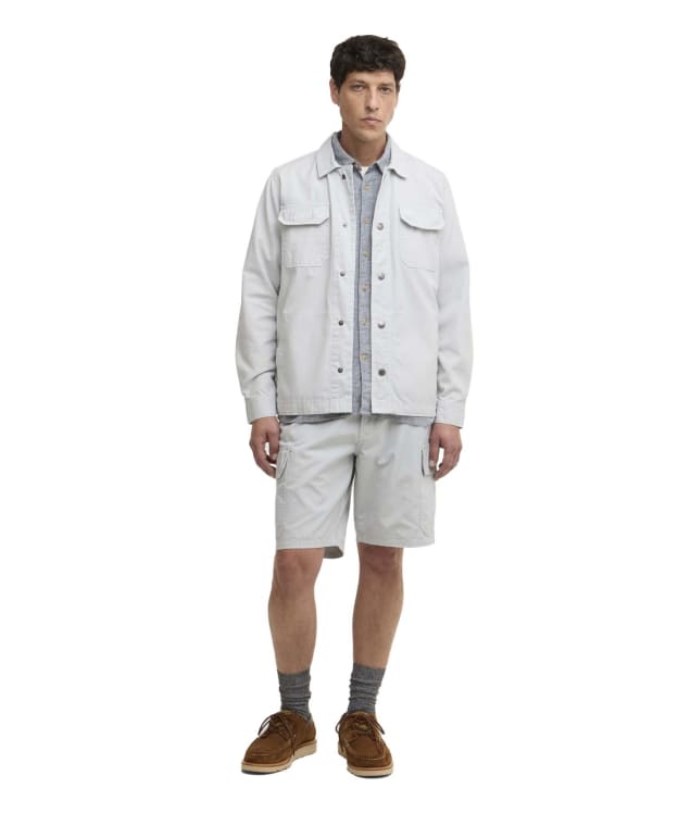 Men's Barbour Draftmen Relaxed Cargo Short - Blue Haze