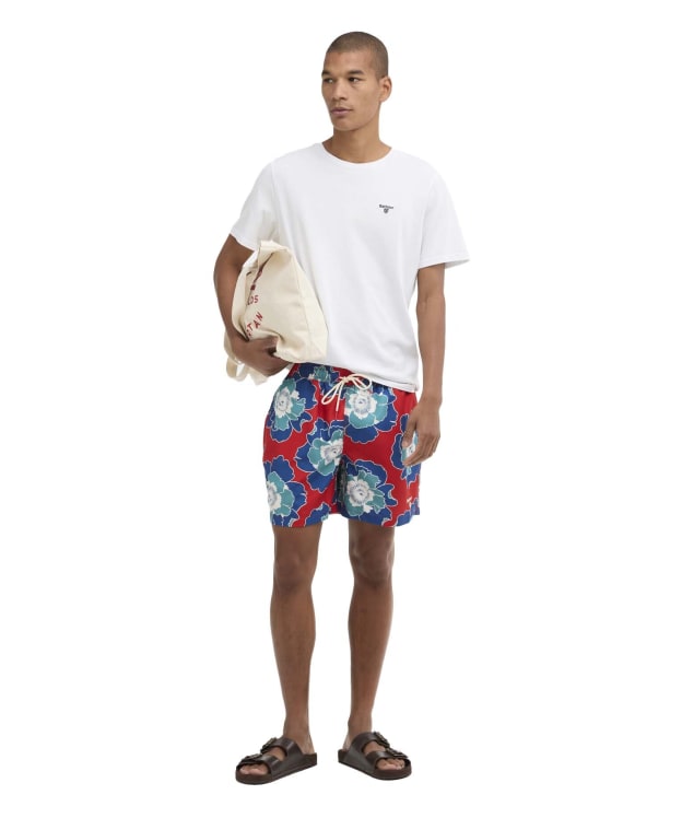 Men's Barbour Hauxley Swim Short - Lava