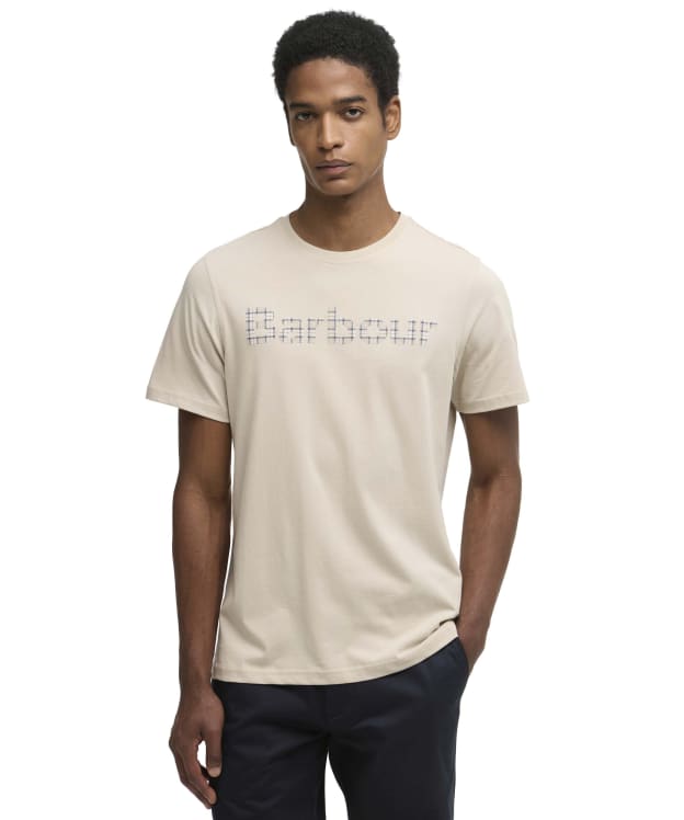 Men's Barbour Kilnwick Short Sleeve Cotton T-Shirt - Mist