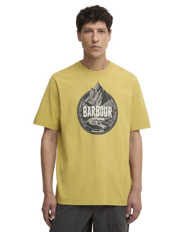 Men's Barbour Basswood Relaxed T-Shirt - Burnished Gold