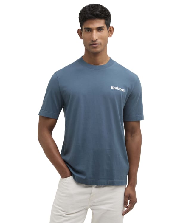 Men's Barbour Packling Relaxed Graphic T-Shirt - Dusk Blue