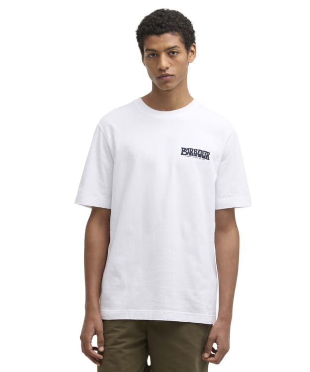 Men's Barbour Frome Relaxed Graphic T-Shirt - White