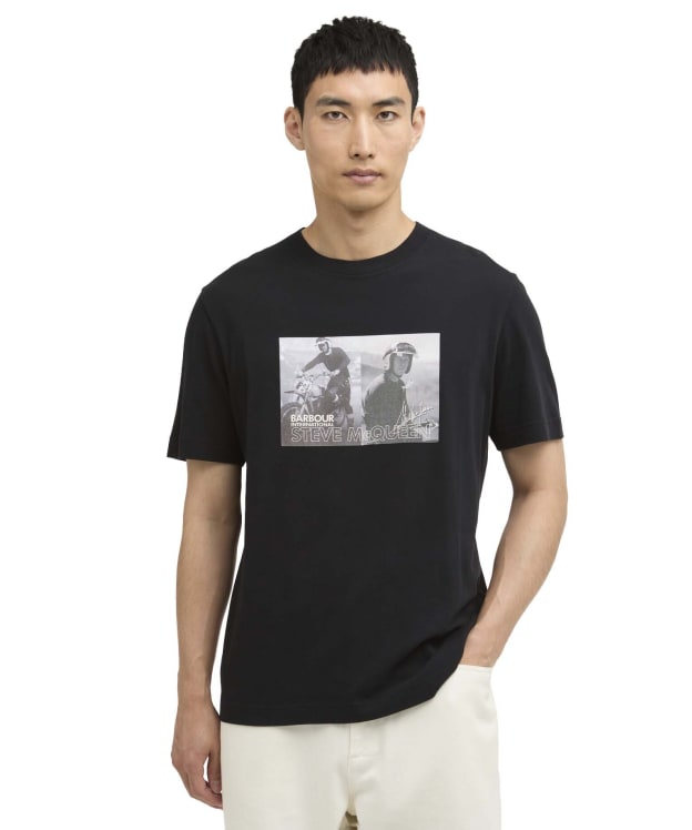 Men's Barbour International Hellen Photographic T-Shirt - Black