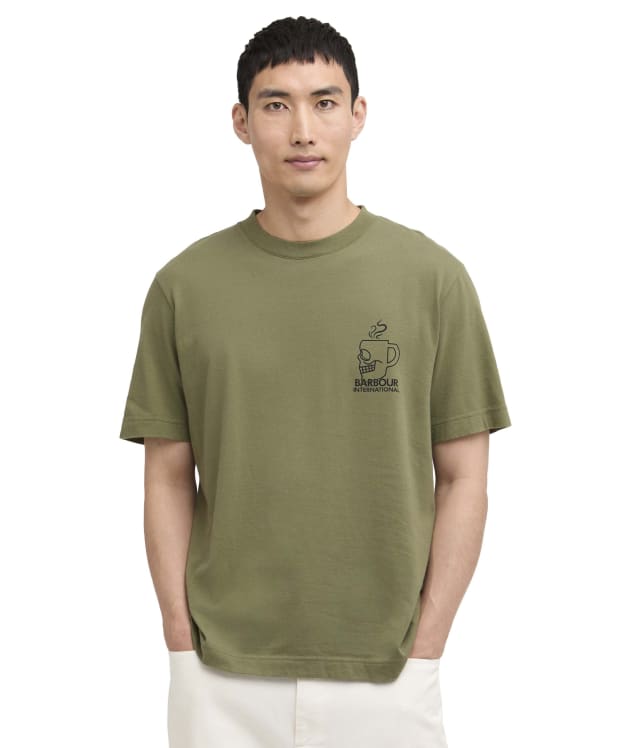 Men's Barbour International Staithes Graphic T-Shirt - Olvine