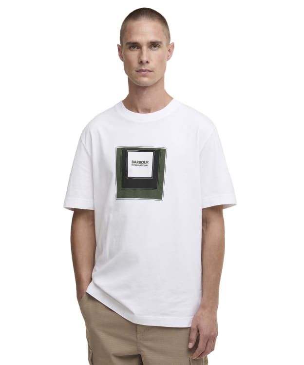 Men's Barbour International Captive Graphic T-Shirt - White