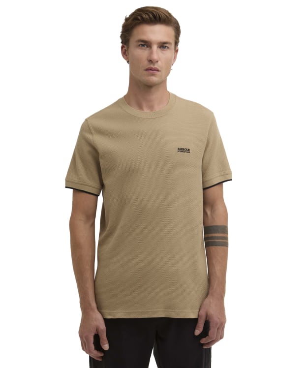 Men's Barbour International Eamon Pique T-Shirt - Coriander
