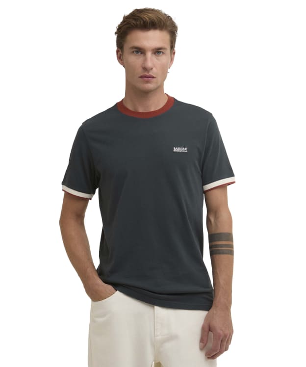 Men's Barbour International Eamon Pique T-Shirt - Forest River