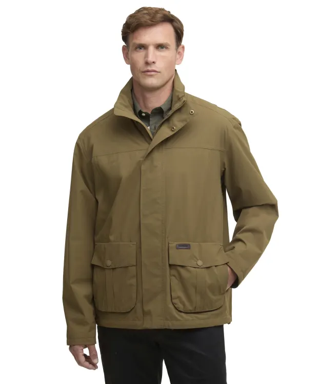 Men's Barbour Sander Waterproof Jacket - Beech