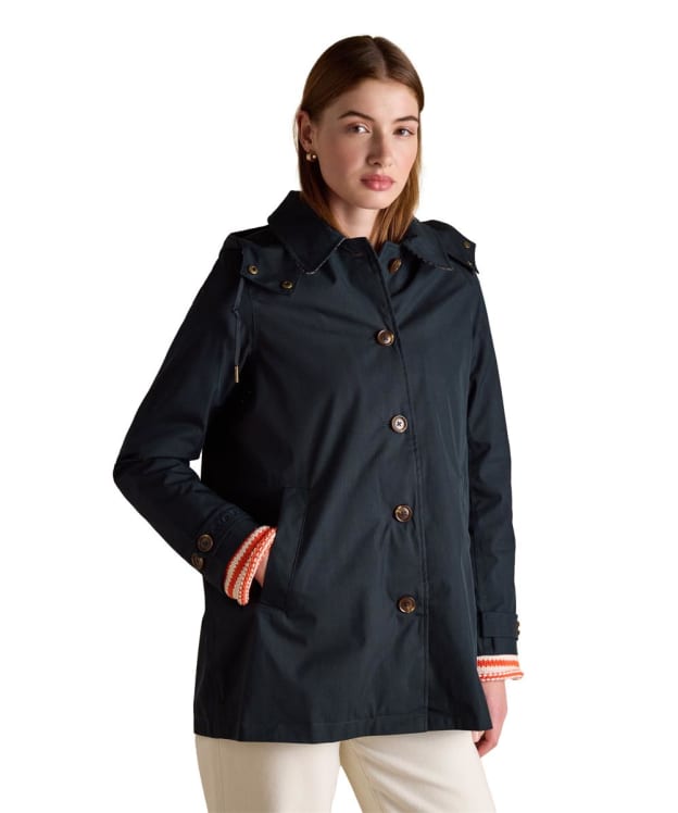 Women's Joules Rainmore Waterproof Jacket - Navy