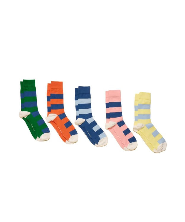 Men's Joules Kingsbury Socks - 5 Pack - Multi Bright