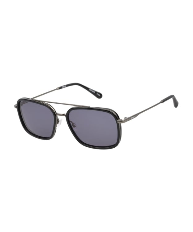 Barbour BAS3079 Double Bridge Sunglasses - Black / Bronze