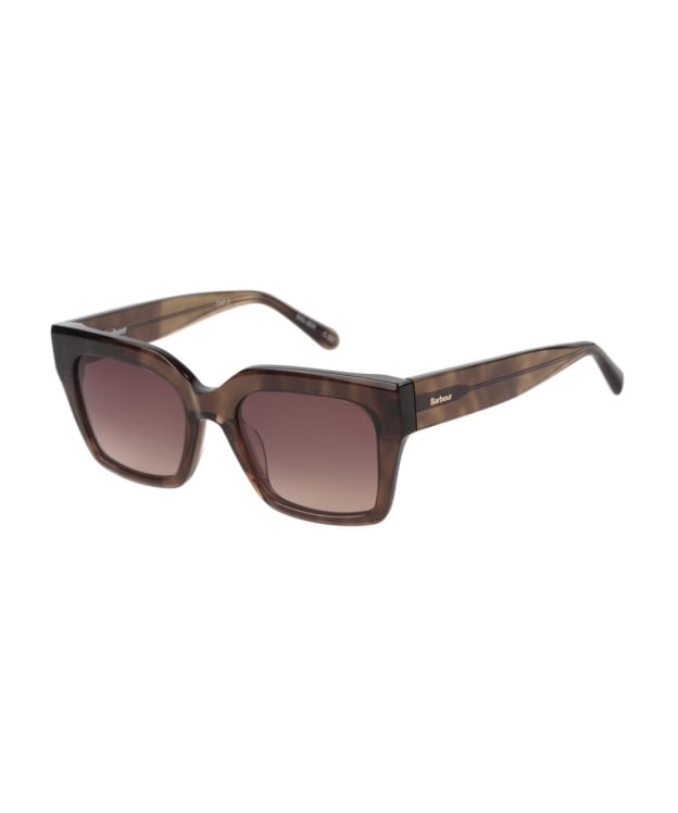 Barbour BAS3091 Oversized Square Sunglasses - Tortoise Crystal