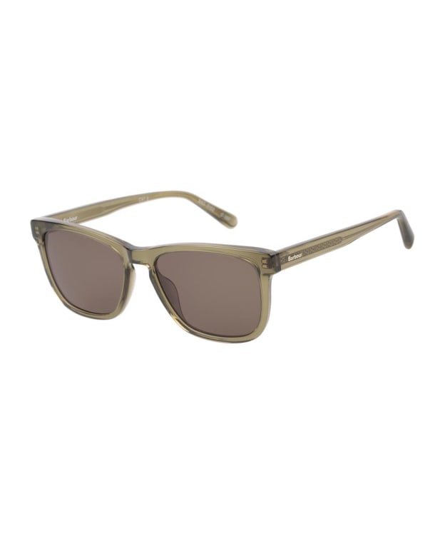 Barbour BAS3102 Wayfarer Sunglasses - Olive Crystal